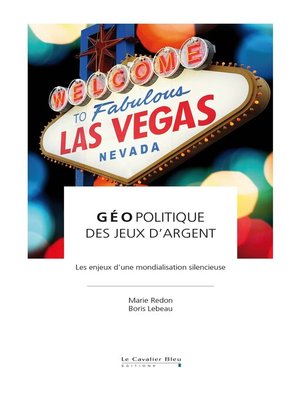 cover image of Geopolitique des jeux d'argent